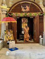 Jalabhisheka and Shodashopachar Puja at HH Shrimat Parijnanashram Swamiji III Sannidhi, Karla (2 March 2025)